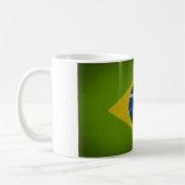 Brasil Flag Kaffeetasse (Links)