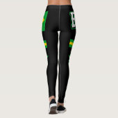 Brasil Flag Leggings (Rückseite)