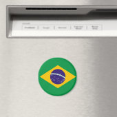 Brasil Flag Magnet (In Situ (Geschirrspüler))