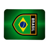 Brasil Flag Magnet (Horizontal)