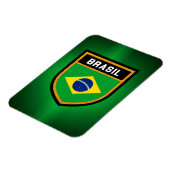 Brasil Flag Magnet (Linke Seite)