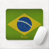 Brasil Flag Mousepad (Mit Mouse)