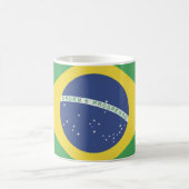 Brasil Flag Mug Kaffeetasse (Mittel)