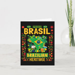Brasil Flag Outfit Idee für Kinder Brasilien & amp Karte