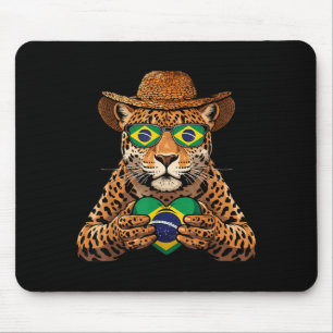 Brasil Flagge Brasilianischer Stolz Brasilianische Mousepad
