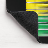 Brasil-Flagge Nummer 10 Brasilien Fußball Männer F Mousepad (Ecke)