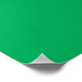 Brasil-Flagge Poster (Ecke)