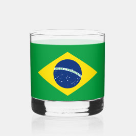 Brasil-Flagge Weltmeisterschaft 2026 Fußball Brasi Whiskyglas