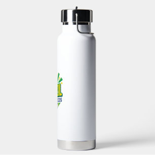Brasil Fußball 2026 Fußball Fett Land Typografie  Trinkflasche