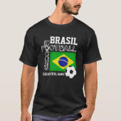 BRASIL Fußball T-Shirt (Vorderseite)