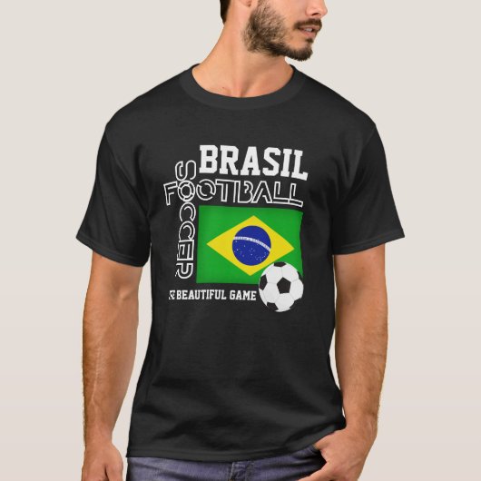 BRASIL Fußball T-Shirt (Vorderseite)