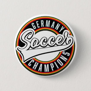 Brasil Fußballmeister Knopf Button