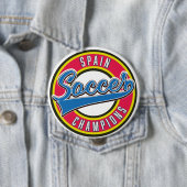 Brasil Fußballmeister Knopf Button (Beispiel)