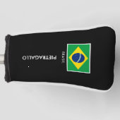 Brasil Golf Putter Abdeckung Headcover (Vorderseite)