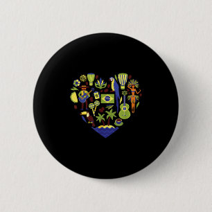 Brasil Heartbeat Kulturdispla Button