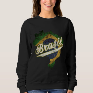 Brasil Karte Sweatshirt