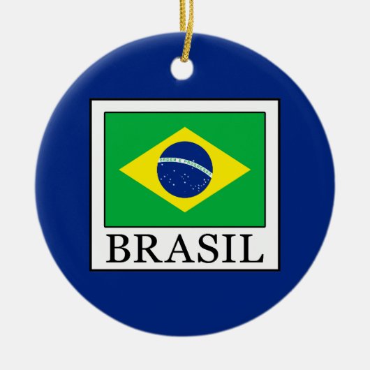 Brasil Keramik Ornament (Vorne)