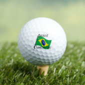 Brasil Landesflagge Thunder_Cove Golfball (Insitu T-Shirt)