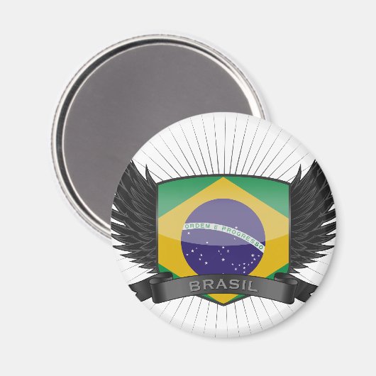 BRASIL MAGNET (Vorderseite/Rückseite)