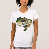 Brasil Map T-Shirt (Vorderseite)