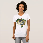 Brasil Map T-Shirt (Vorne ganz)