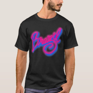 BRASIL Neon 80er Kultfilm T-Shirt