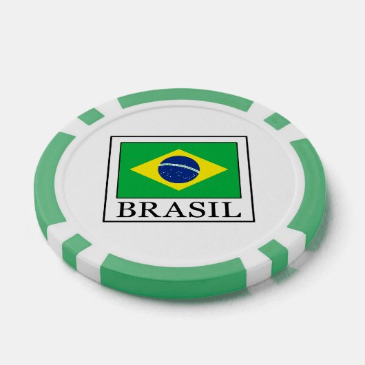 Brasil Pokerchips (Einzeln)