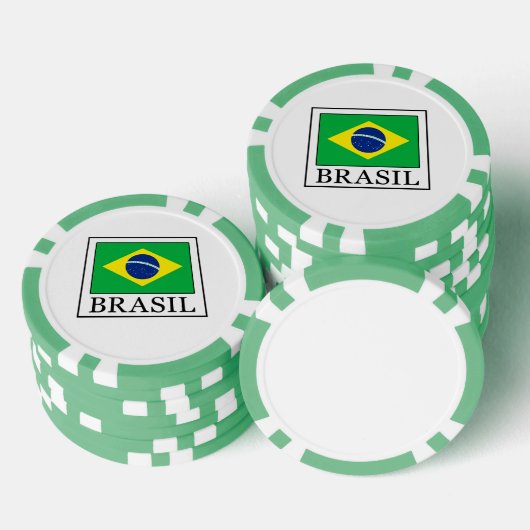 Brasil Pokerchips (Stapel)