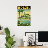 Brasil Poster (Heimbüro)