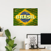 Brasil Poster (Heimbüro)