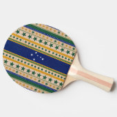 Brasil Sammlung Tischtennis Schläger (Seitenansicht)