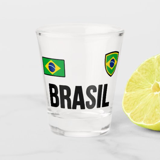 Brasil Schnapsglas (Vorderseite)