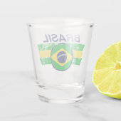 Brasil Schnapsglas (Rückseite)