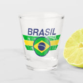 Brasil Schnapsglas (Vorderseite)
