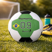 Brasil Seleção Player Custom Name Jersey Number Fußball