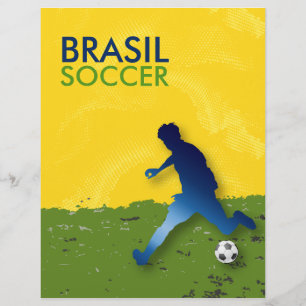 Brasil Soccer Flyer