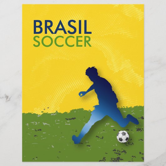 Brasil Soccer Flyer (Vorne)