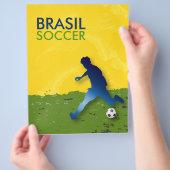 Brasil Soccer Flyer (Hand)