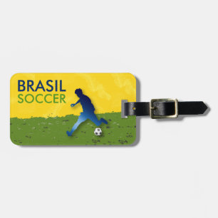 Brasil Soccer Gepäckanhänger