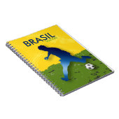 Brasil Soccer Notizblock (Rechte Seite)