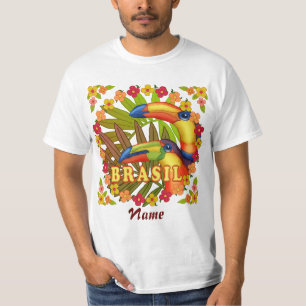 Brasil Toucans benutzerdefinierter T - Shirt