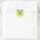 Brasil Winged Sticker (Tasche)