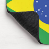 Brasilflagge Mousepad (Ecke)