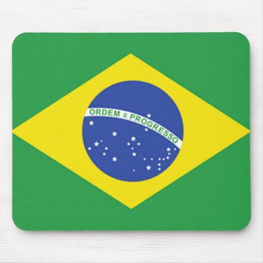 Brasilflagge Mousepad (Vorne)