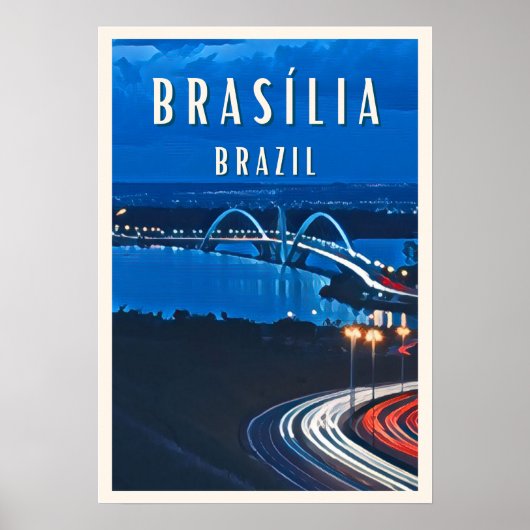 Brasilia: Brasiliens futuristische Stadt Poster (Vorne)
