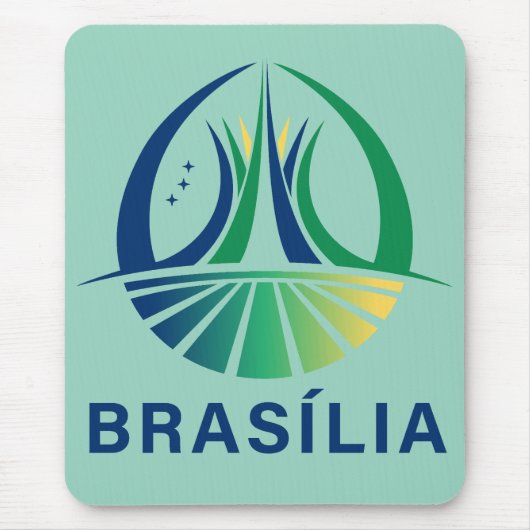 Brasilia Brazil Capital Mousepad (Vorne)