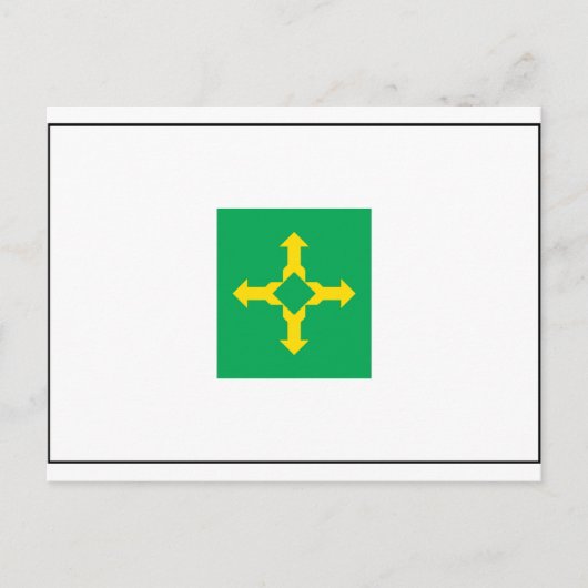 Brasília Flag Postkarte (Vorderseite)