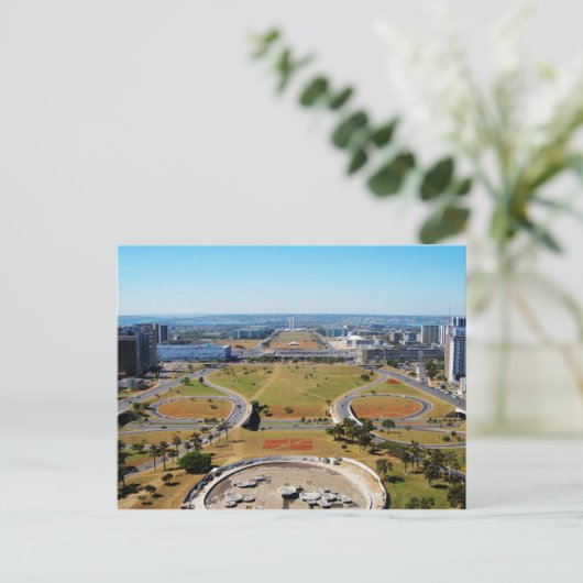 Brasilia Postkarte (Stehend Vorderseite)
