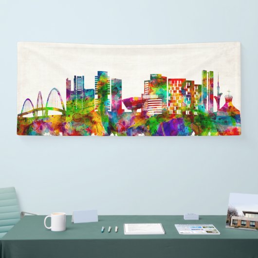 Brasilia Skyline Banner (Messe)