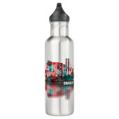 Brasilia Skyline Edelstahlflasche (Rechts)